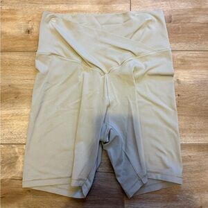 Aerie Women's Light Tan Bike Shorts